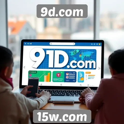 Experiência de usuário no site 9d.com é aprimorada